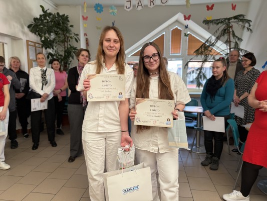 Soutěž v Pečovatelské činnosti na Odborném učilišti a Praktické škole v Mohelnici