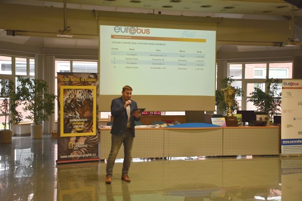 Úspěch Čajkárny v republikovém finále soutěže Eurorebus