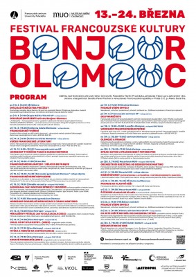 Festival Bonjour Olomouc 2023 (13.-24. 3.)