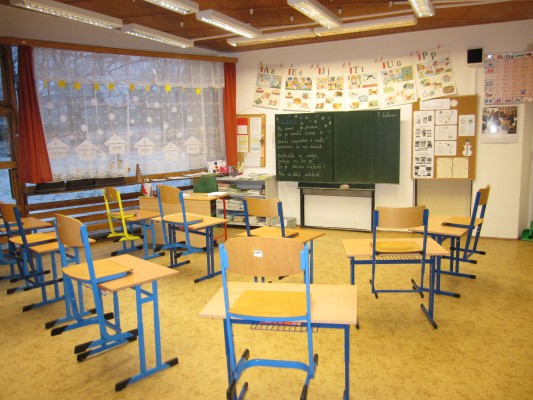 Učebna II. třídy /1. a 2. ročník