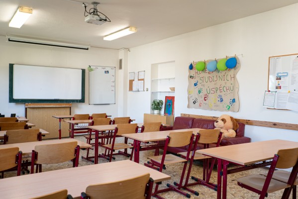 Náhled do učebny.